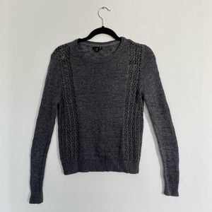 Grey F21 Sweater